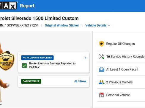 Used 2022 Chevrolet Silverado 1500 Custom RWD image 21