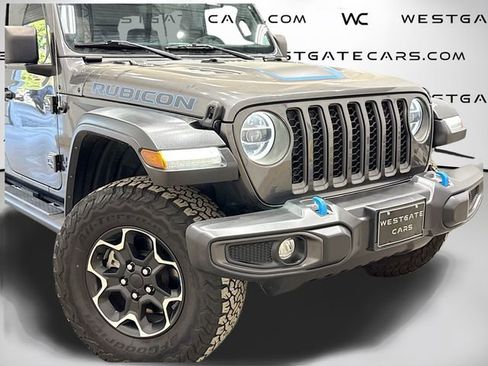 Used 2022 Jeep Wrangler Unlimited Rubicon 4xe w/ Cold Weather Group image 46