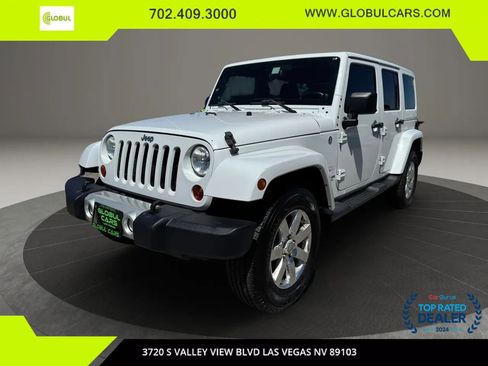 Used 2013 Jeep Wrangler Unlimited Sahara w/ Connectivity Group AWD/4WD image 1