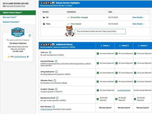 Used 2016 Land Rover LR4 HSE Silver Edition image 14