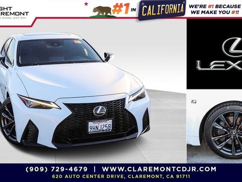 Used 2023 Lexus IS 350 F Sport w/ Accessory Package RWD image 1