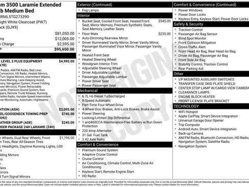 New 2026 RAM 3500 Laramie AWD/4WD image 3