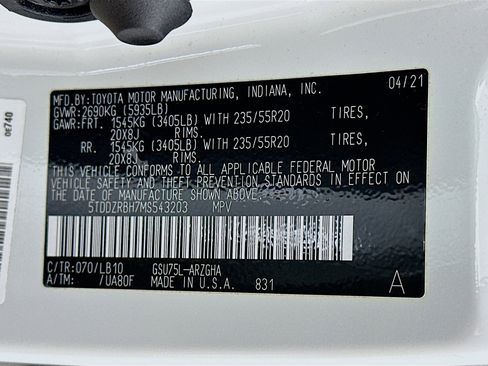 Used 2021 Toyota Highlander Limited image 12