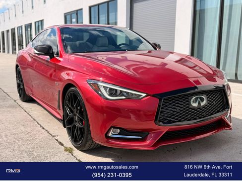 Used 2018 INFINITI Q60 Red Sport 400 w/ Pro Active Package image 3
