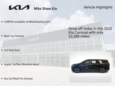 Certified 2022 Kia Carnival EX image 6