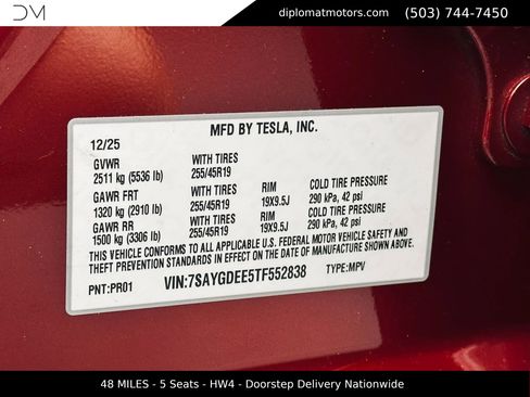 Used 2026 Tesla Model Y AWD image 45
