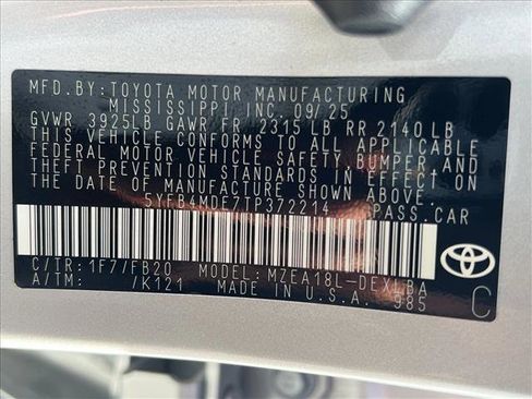 New 2026 Toyota Corolla LE image 18