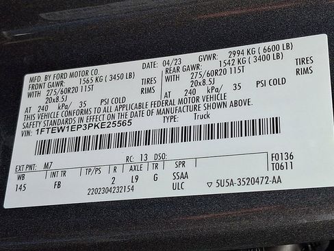 Certified 2023 Ford F150 XLT w/ Equipment Group 302A High image 27