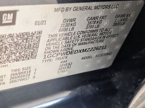 Used 2021 Chevrolet Silverado 1500 RST w/ Bed Protection Package RWD image 28