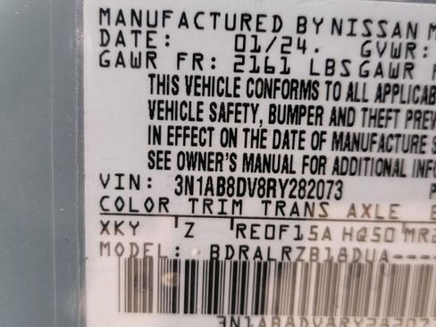 Used 2024 Nissan Sentra SR FWD image 33