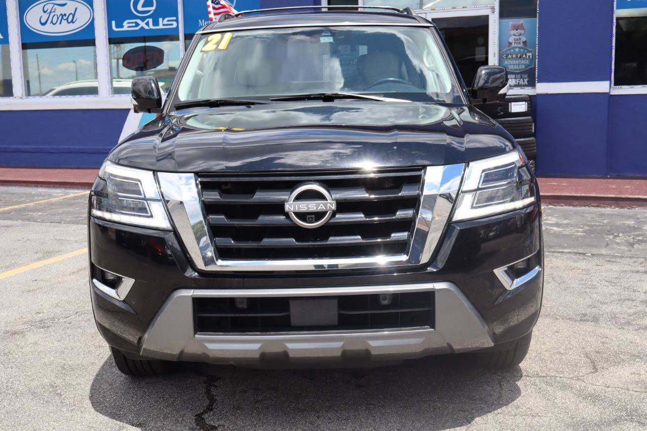 Used 2021 Nissan Armada SL w/ Captain's Chairs Package RWD image 7
