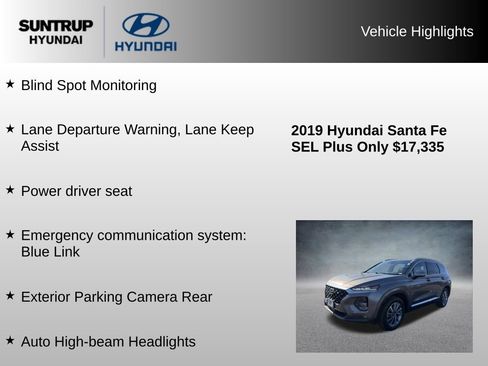 Used 2019 Hyundai Santa Fe SEL image 8