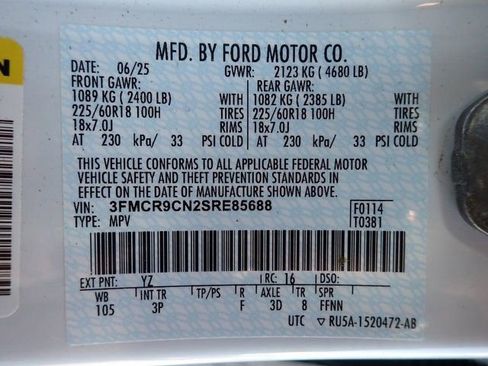 Used 2025 Ford Bronco Sport Outer Banks w/ Outer Banks Tech Package+ AWD/4WD image 23