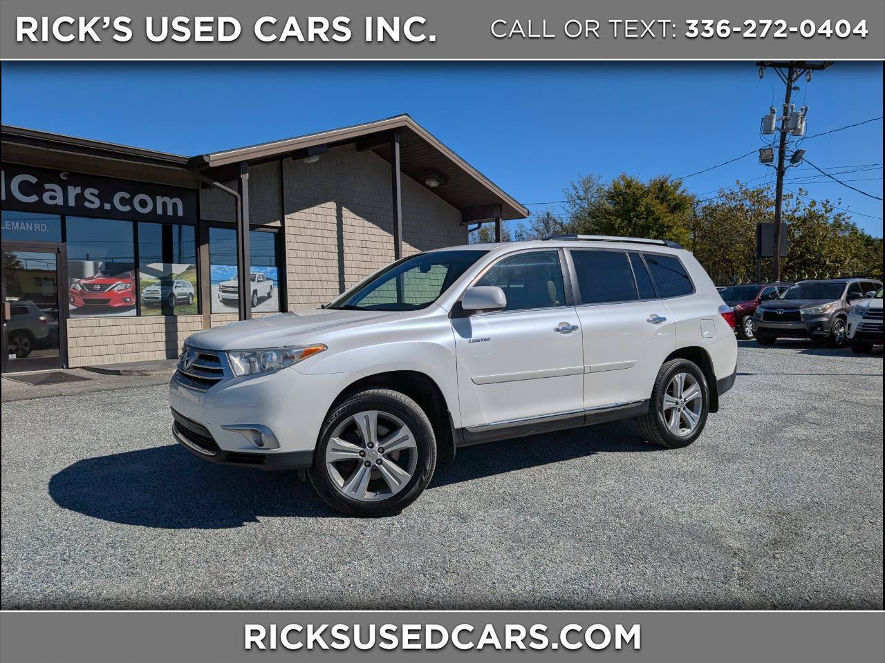 Used 2012 Toyota Highlander Limited w/ Tow Pkg AWD/4WD image 1