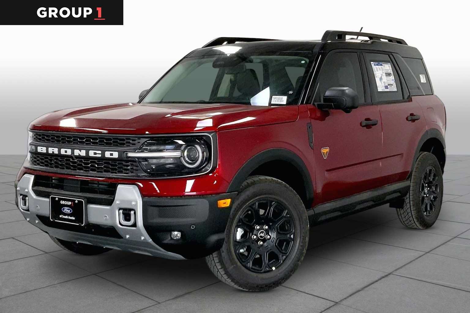 New 2026 Ford Bronco Sport Badlands w/ Badlands Tech Package AWD/4WD image 1