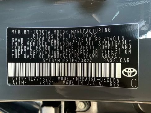 New 2026 Toyota Corolla LE FWD image 15