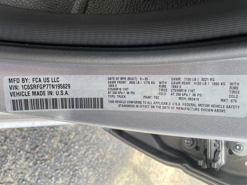 New 2026 RAM 1500 Tradesman AWD/4WD image 11