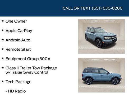 Used 2022 Ford Bronco Sport Outer Banks w/ Tech Package image 5