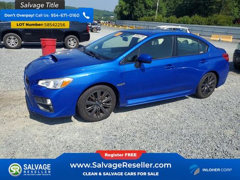 Used 2016 Subaru WRX w/ Popular Package #1 AWD/4WD image 1