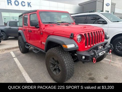 Used 2020 Jeep Wrangler Unlimited Sport S AWD/4WD image 3