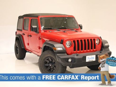 Used 2022 Jeep Wrangler Unlimited Sport AWD/4WD image 2
