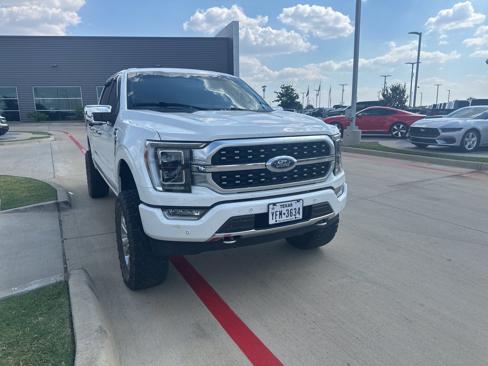 Used 2021 Ford F150 Platinum w/ Equipment Group 701A High AWD/4WD image 2