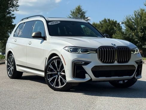 Used 2020 BMW X7 M50i w/ Executive Package AWD/4WD image 2