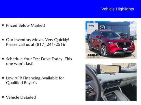 New 2026 MAZDA CX-90 3.3 Turbo w/ Premium Plus Pkg image 9