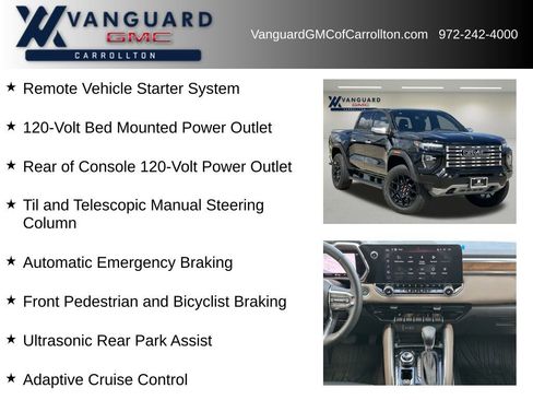 New 2026 GMC Canyon Denali w/ LPO, Denali Black Edition AWD/4WD image 12