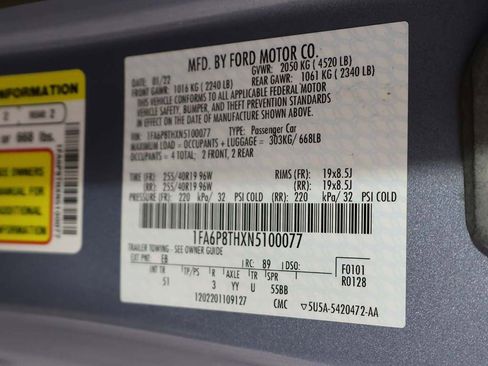 Used 2022 Ford Mustang Premium w/ Equipment Group 201A image 49