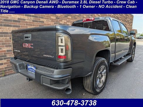 Used 2018 GMC Canyon Denali AWD/4WD image 2