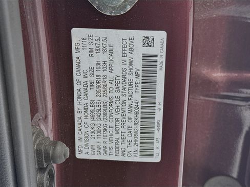 Certified 2019 Honda CR-V EX-L image 32