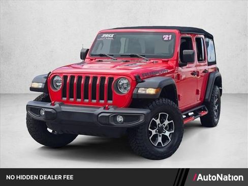 Used 2021 Jeep Wrangler Unlimited Rubicon AWD/4WD image 1