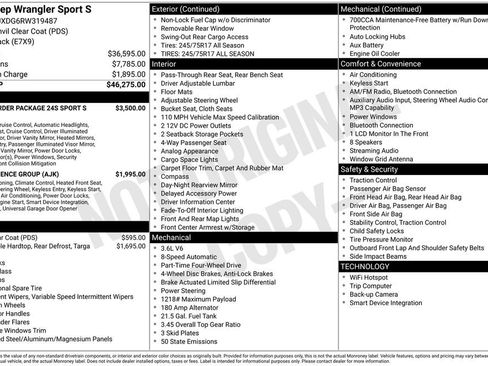 Used 2024 Jeep Wrangler Sport S image 2