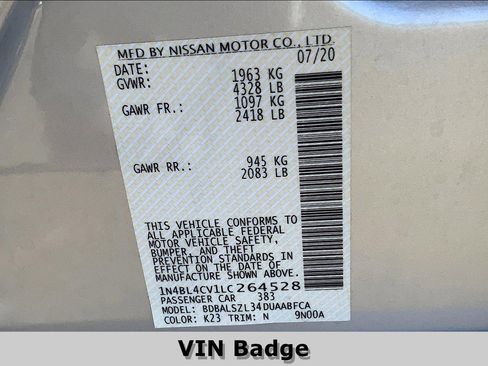 Used 2020 Nissan Altima 2.5 SR w/ Premium Package image 34