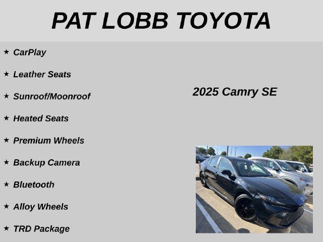 Used 2025 Toyota Camry SE FWD image 21
