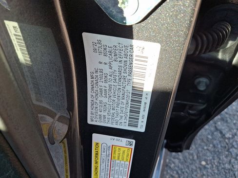 Certified 2022 Honda Civic Touring image 27