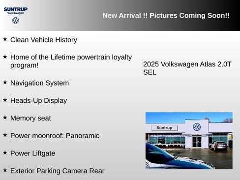 Used 2025 Volkswagen Atlas SEL image 2