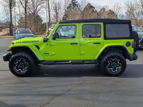 Used 2021 Jeep Wrangler Unlimited Rubicon 4xe w/ Steel Bumper Group image 7