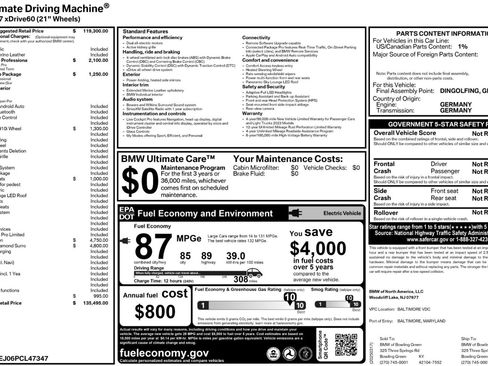 Used 2023 BMW i7 xDrive60 image 66