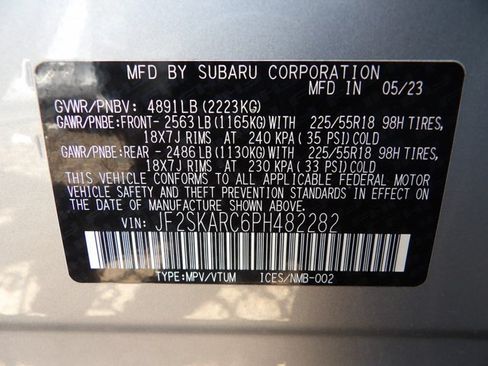 Certified 2023 Subaru Forester Touring AWD/4WD image 35