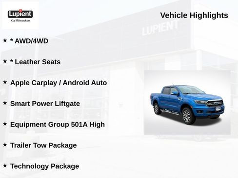 Used 2023 Ford Ranger Lariat w/ Equipment Group 501A High AWD/4WD image 5