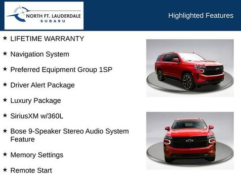 Used 2024 Chevrolet Tahoe RST w/ Luxury Package RWD image 7
