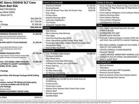 Used 2024 GMC Sierra 2500 SLT w/ SLT Convenience Package AWD/4WD image 2