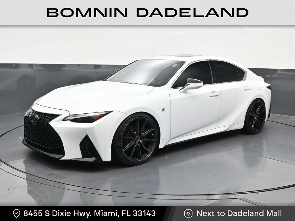 Used 2023 Lexus IS 350 F Sport w/ Navigation Package RWD image 1