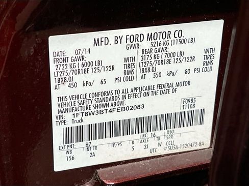 Used 2015 Ford F350 XLT w/ XLT Premium Package AWD/4WD image 12