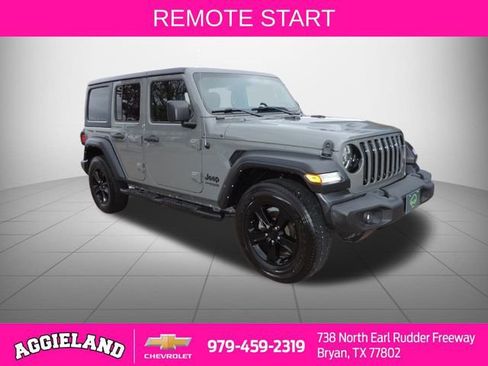 Used 2021 Jeep Wrangler Unlimited Sport image 1