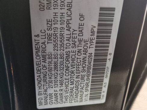 Used 2024 Honda Odyssey Elite image 34