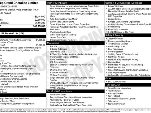 Used 2019 Jeep Grand Cherokee Limited image 8