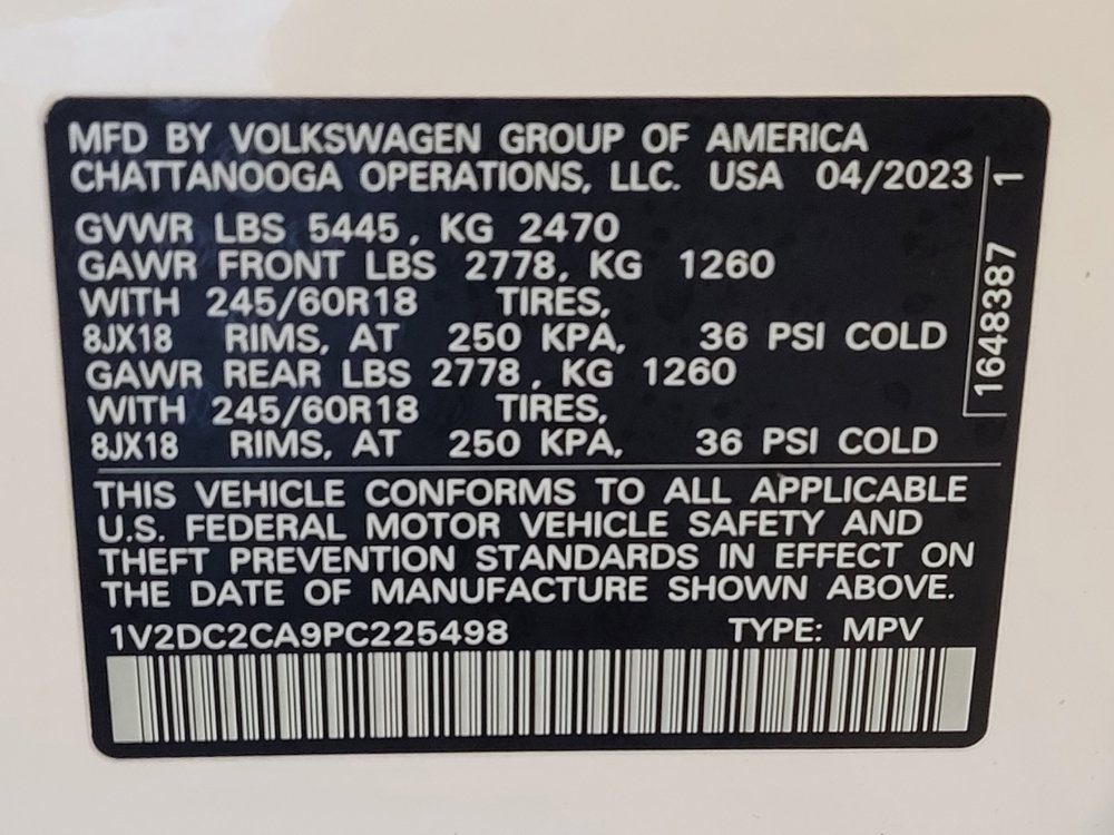 Used 2023 Volkswagen Atlas Cross Sport SE FWD image 33